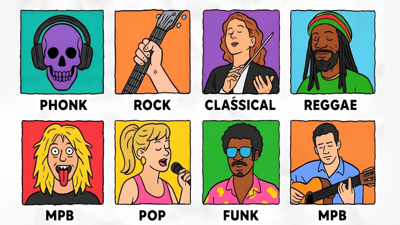 Explicando Todos os Gêneros Musicais em 10 Minutos