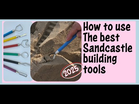 How to use #sandcastlebuilding #tools on your #beachday