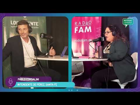 ENTREVISTA PABLO CORSALINI - INTENDENTE DE PÉREZ, SANTA FE