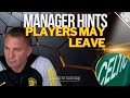 Celtic Manager HINTS Players will leave