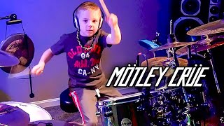 SMOKIN IN THE BOYS ROOM (6 year old Drummer) Drum Cover by Avery Drummer Molek