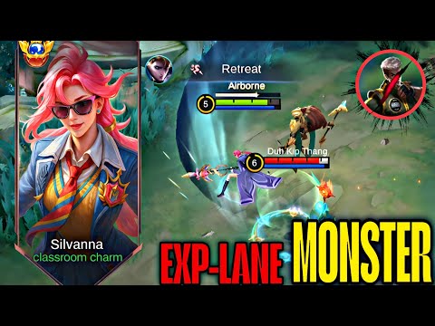 Silvanna Best Build 2025 Exp Lane | mobile legends Silvanna ✓ @KazukiOfficial