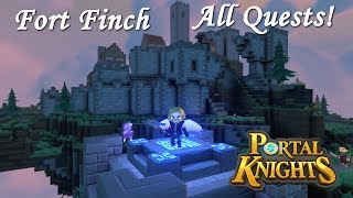 Adventurer&#39;s Update Fort Finch Quests! - Let&#39;s Play Portal Knights 1.3.2 | E42