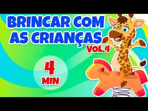 Brincar com as crianças Vol. 4 - Giramille 4 min | Desenho Animado Musical