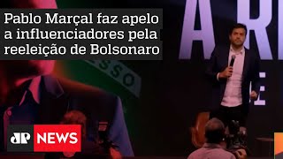 Influenciador Pablo Marçal fortalece campanha de Bolsonaro