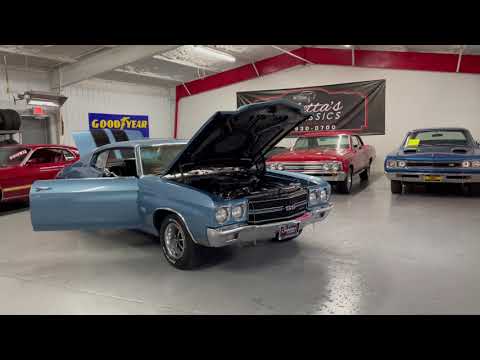1970 Chevrolet Chevelle SS 396 #'s Matching