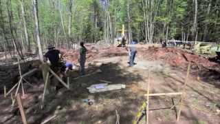 Blissful Cabin Retreat Building Process - Weekend #1