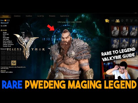 Legend of Ymir Valkyrie! Pwede Gawin Legend ang RARE(no need combine)