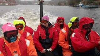 preview picture of video 'Telemarkreiser tar utfordringen- havrafting m/ Kragerø rib'