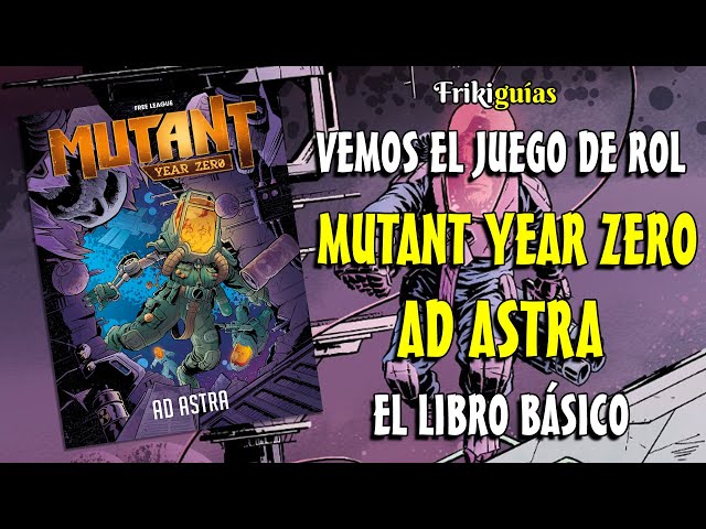 Vídeo relacionado con Free League Publicación: Mutant: Year Zero - Ad Astra - Libro RPG de Tapa Dura, módulo de campaña emocionante, Aventura de Juego de rol Espacial