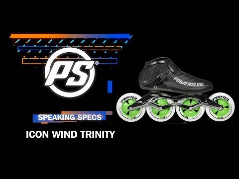 Powerslide Icon Wind Trinity skates - Speaking Specs