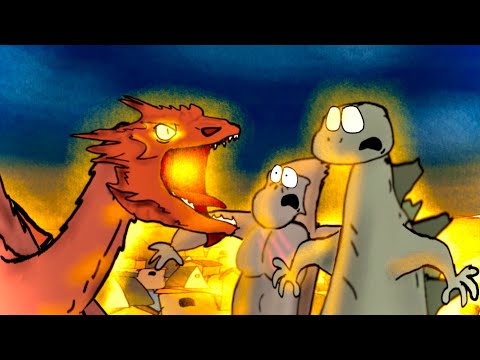 GODZILLA vs MONKEY - Part 9 ( the Hobbit ) /SMAUG