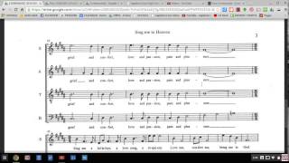 SING ME TO HEAVEN - Bass