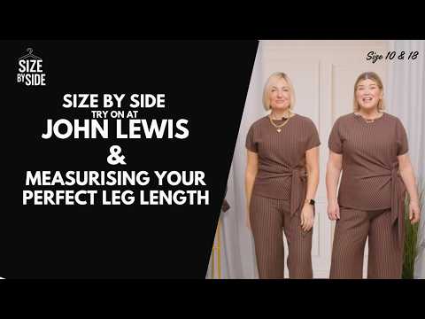 New In at John Lewis Try On Size By Side + How To Measure Your Leg Length For Perfect Jeans