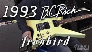 Video thumbnail for 1993 BC Rich Ironbird by ZIMM'S GUITARS