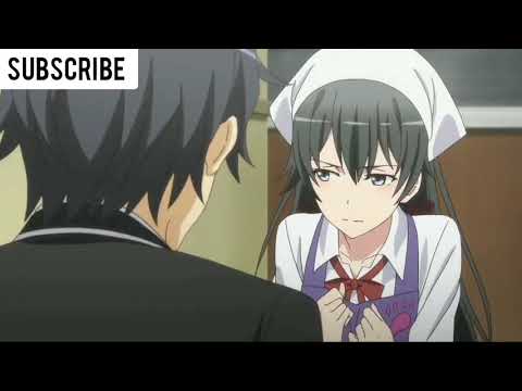 Yukino and Hachiman moments | Oregairu | cute anime moments