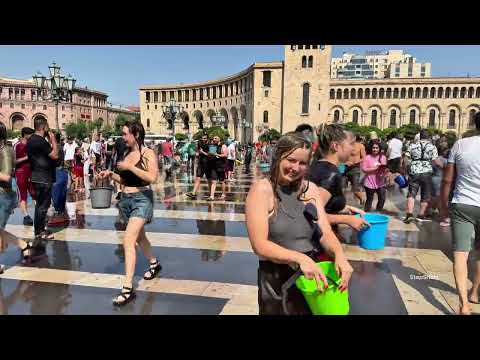 The biggest water festival - Vardavar 2025 Yerevan