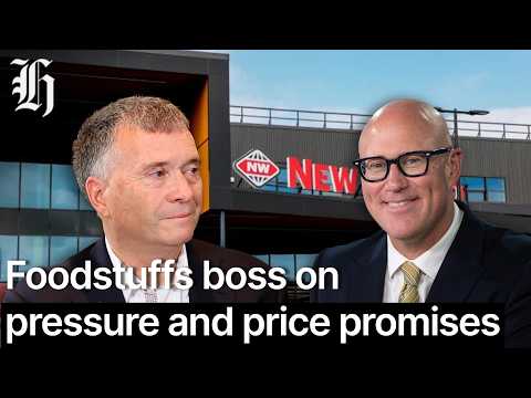 Thumbnail for Foodstuffs boss on supermarket pressure and price promises | Herald NOW Business