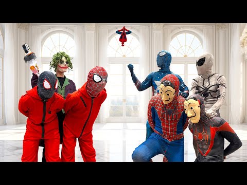 TEAM SPIDER-MAN vs BAD GUY TEAM In Real Life || Who Is THE REAL SUPERHERO...?? ( Funny, Action )