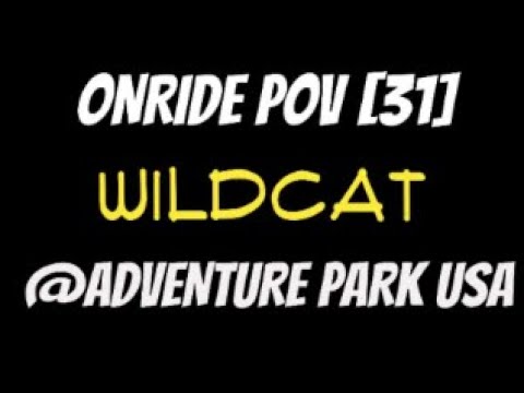 Back row point of view footage of Wildcat
