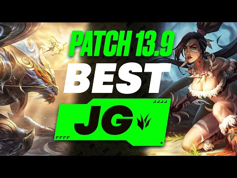 The BEST Junglers For All Ranks On Patch 13.9! | Season 13 Tier List League of Legends