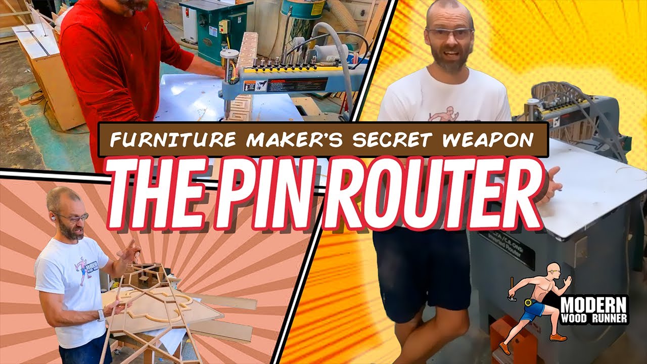 Furniture Maker's Secret Weapon: The Pin Router/ Let's Talk About This Misunderstood Tool