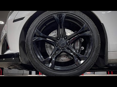 Camaro V6 to V8 Brembo Calipers ( 1A Auto Drilled and Slotted rotors)