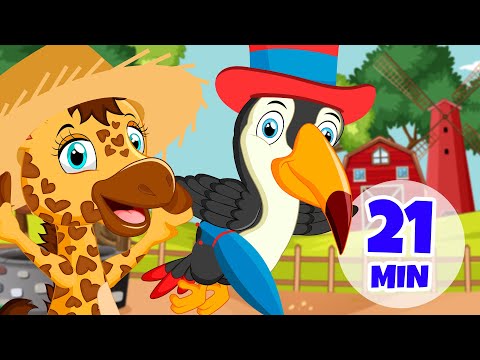 Fazendinha do Tuco [clipe infantil] - Giramille 21 min | Desenho Animado Musical