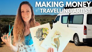 Making Art & Money on the Road | Starting My Creative Van Life Business!