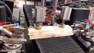 MÁY KHOAN, ĐÓNG CHỐT GỖ 2 ĐẦU TỰ ĐỘNG - ĐẠI PHÚC VINH