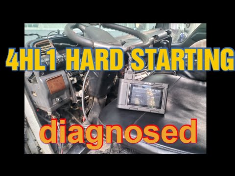 ANCEL OBD 11 HARD STARTING AYAW MAG START TROUBLE CODE 4HL1 ISUZU