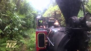 preview picture of video 'VirtualNZ: Shantytown Train 02'