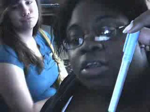 Me and kemz....Bored making a cd