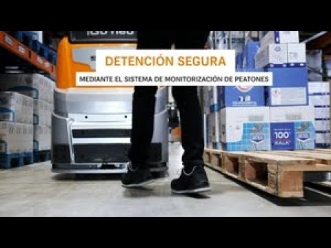 Recogepedidos horizontal autónomo OPX iGo neo - alta seguridad para los peatones