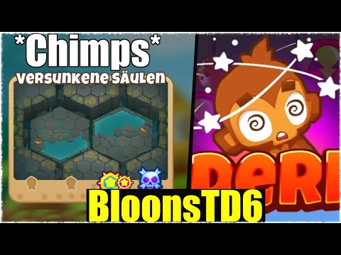 HABE ICH DIE NEUE SCHIMPANSENMAP UNTERSCHÄTZT? - BloonsTD6 [Deutsch/German]