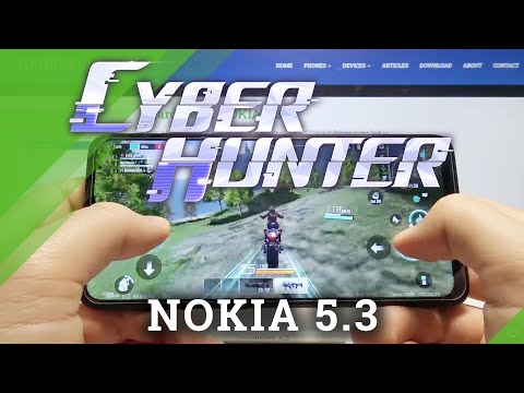 Cyber Hunter Performance Test on NOKIA 5.3 - Gameplay