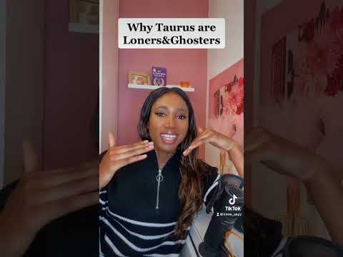 Why Taurus Ghost are Loners&Ghosters #shortsfeed #shorts #taurus