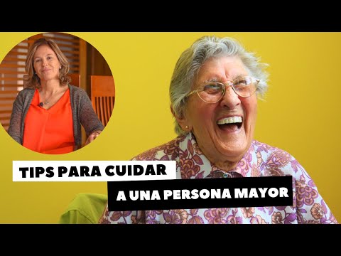 TIPS PARA CUIDAR A UNA PERSONA MAYOR