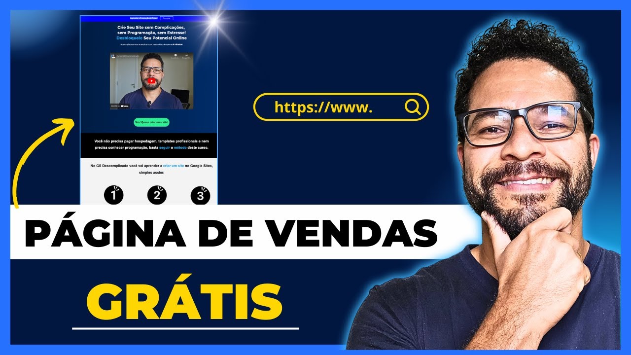 ✅  PÁGINA DE VENDAS GRÁTIS GOOGLE SITES | Como Criar sua Estrutura - Passo a Passo Atualizado