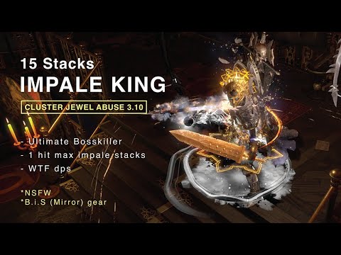 Testing out a 15 impale Stacks (Min-maxed) Shattering Steel *NSFW