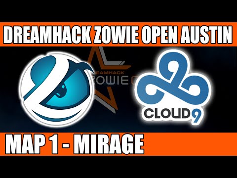 Luminosity vs Cloud 9 | Map 1 (Mirage) DreamHack Zowie Open Austin (6th May 2016)