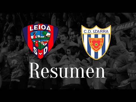 Resumen del SD Leioa - CD Izarra (2-2)