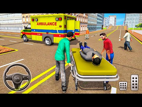 Ambulance Rescue Driver Simulator - Hero Van Drive Offroad Emergency - Android Gameplay