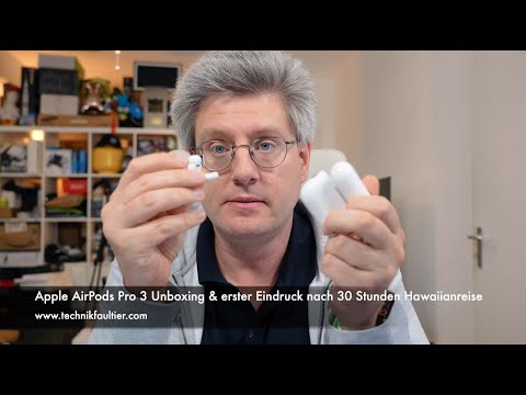 Apple AirPods Pro 3 Unboxing & First Impressions after 30 Hours of Hawaiian Travel