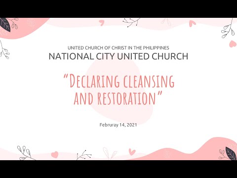 NCUC Home Church Worship | February 14, 2021