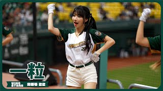 一粒で二度おいしい、🦅Hey Sa Heyから葉保弟の応援。 一粒 WING STARS 台鋼雄鷹 澄清湖棒球場 2024/5/1【台湾チアTV】