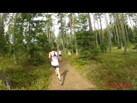 Östansjöloppet 2013 - 10 km (Löparperspektiv, kort)