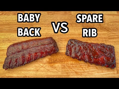 Pork Spare Ribs VS Baby Back Ribs Comparison