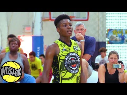 Dante Ogbu is a CUT ABOVE at the 2017 EBC Jr All American Camp