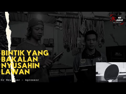 How To Use Longpips / bintik Aggressor Dr Neubauer with Nico & Sandy #Pingpong​​ #Tabletennis